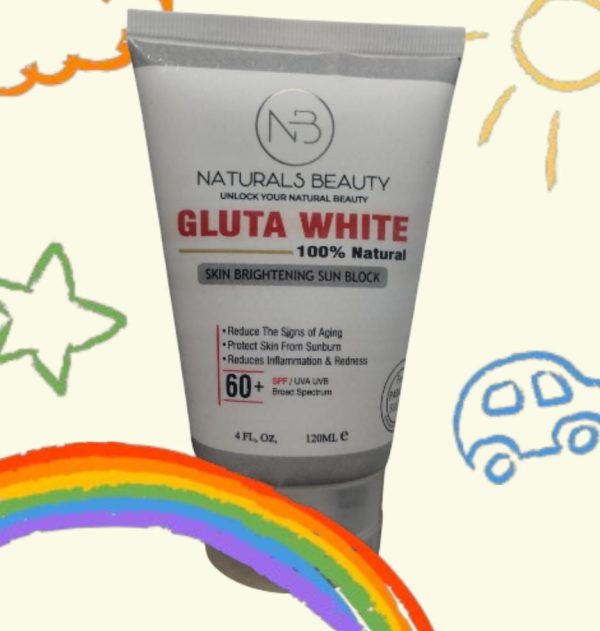 Gluta White Advanced Whitening Sunblock| Gluta White Sunblock Spf 60+ – Whitening & Uv Protection In One