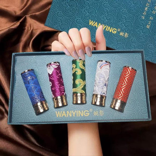 5 Pc Velvet Matte Lipstick Set – Long-lasting, Rich Colors
