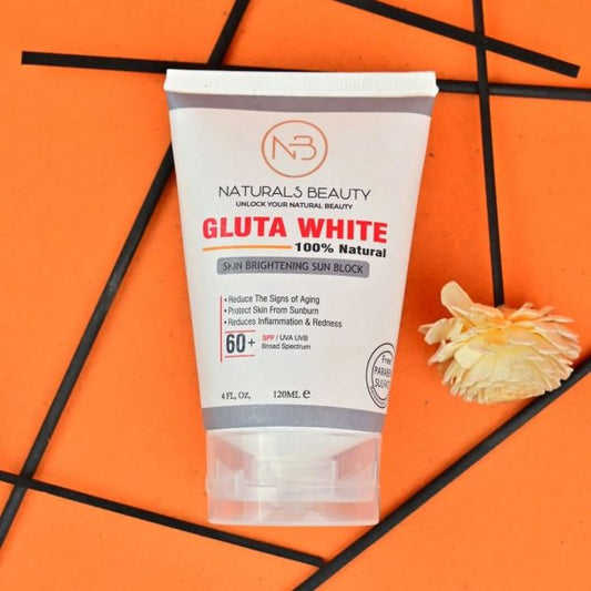 Gluta White Advanced Whitening Sunblock| Gluta White Sunblock Spf 60+ – Whitening & Uv Protection In One