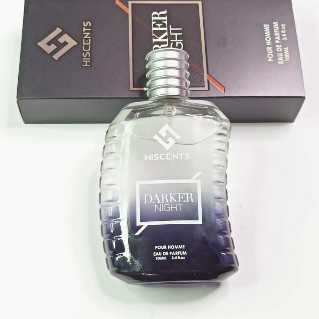 HISCENTS Darker Night Pour Homme Eau de Parfum – Long-Lasting Bold & Fresh Fragrance for Men (100ml)