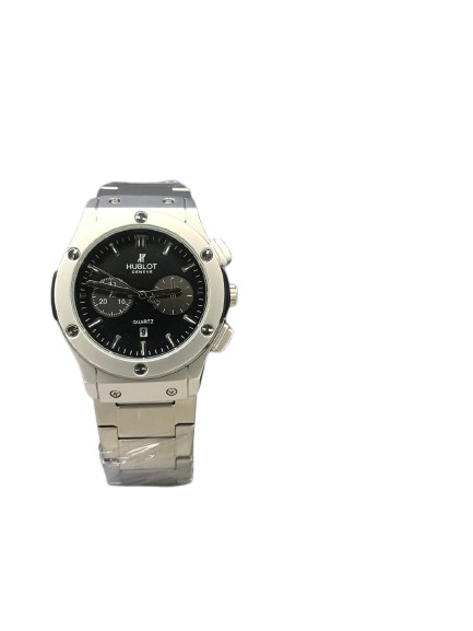 Hublot Silver Steel Chronograph - Luxury Edition