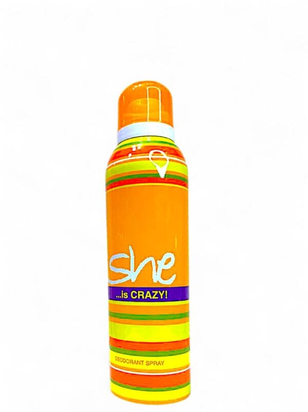 She... is CRAZY! - Deo Spray