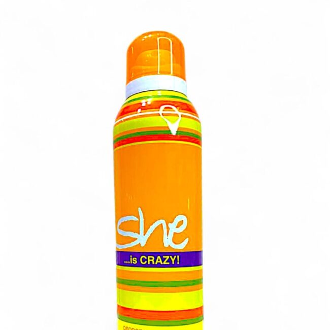 She... is CRAZY! - Deo Spray