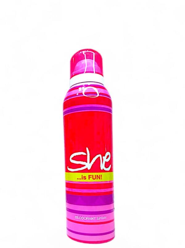 She... is FUN! - Deo Spray
