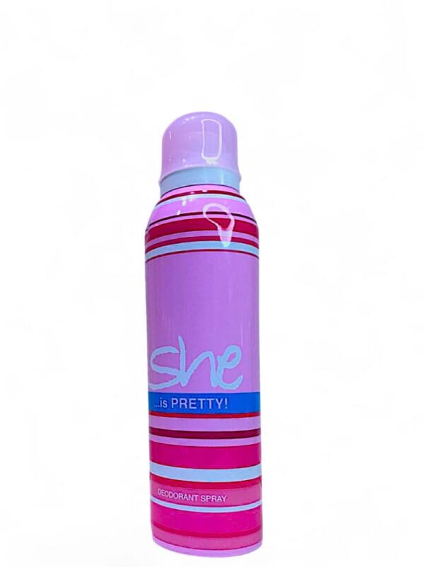 She... is PRETTY! - Deo Spray