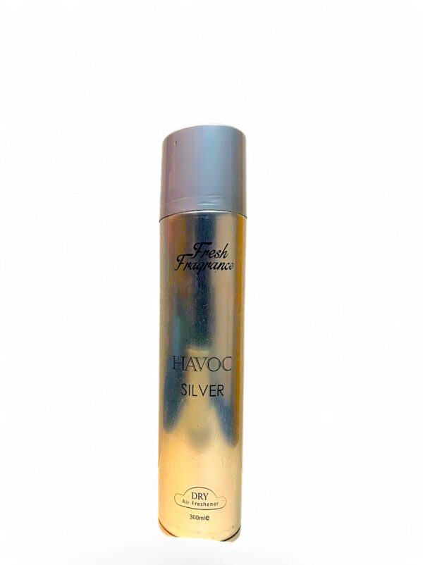 Fresh Fragrance - Havoc Silver Dry Air Freshener - Taza Aur Mardon Wali Khushboo