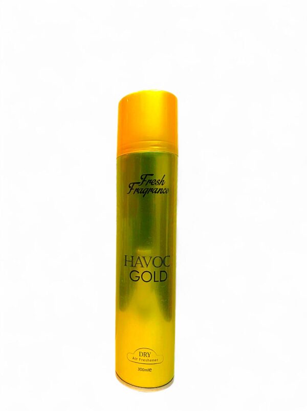Fresh Fragrance "HAVOC GOLD" Dry Air Freshener - 300ml
