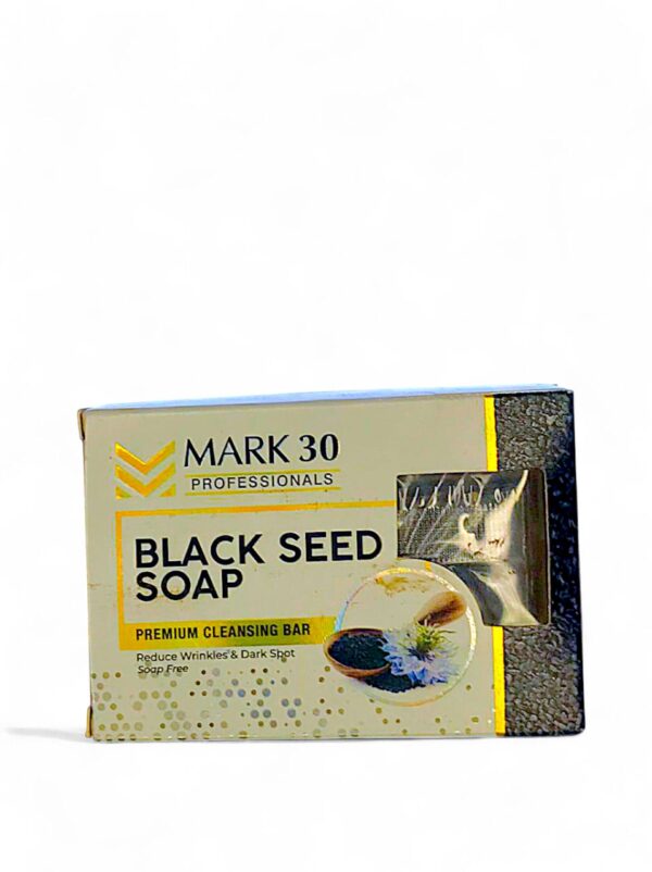 "Mark 30 Professionals Black Seed Soap - Anti-Wrinkle & Dark Spot Cleansing Bar"