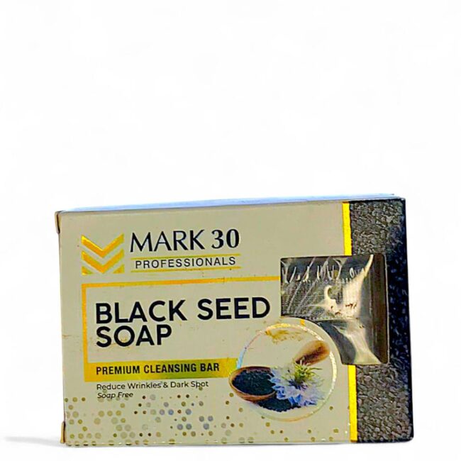 "Mark 30 Professionals Black Seed Soap - Anti-Wrinkle & Dark Spot Cleansing Bar"