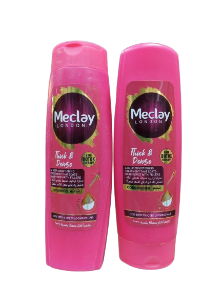 Meclay London Thick & Dense Shampoo & Conditioner (185ml each)